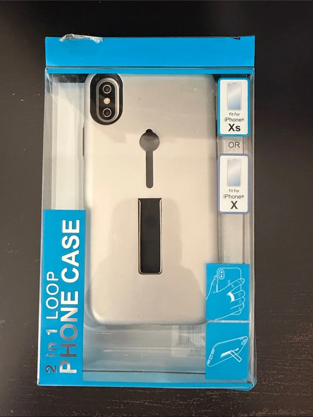Loop Phone Case for iPhone X / XS - White